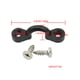 thumbnail image 2 of Wosthever Keep Diving KK-A06 Nylon Bungee Deck Loops Handheld Barco de pesca Pad Eye Kit Rigging Set Lago Transporte Herramienta de reemplazo Deportes acuáticos 2 juegos, 2 of 6