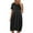 Black, variant on Summer Maternity Clothes,Short Sleeves Maternity Dresses,Women's Summer Midi Dress Casual Loose Crewneck Short Sleeve T Shirt Sundress With Pockets