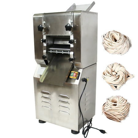 

INTBUYING Electric Dough Roller Sheet Maker Dumplings Noodles Dumplings Wrapper Cut Maker 1.5KW