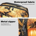 thumbnail image 4 of Pumpkin Travel Case Oxford Cloth Waterproof Digital Pouch Organizer Case for Travel Leather Cord Organizer - 5.9x9.44x3.14 in, 4 of 6
