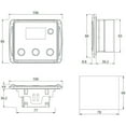thumbnail image 4 of DC30D Generator Control Module Small Diesel Genset Controller Panel, 4 of 10