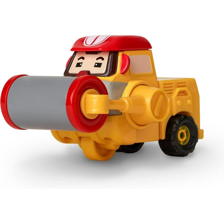 Robocar Poli MAX Die-Cast Toy – Cement Mixer Truck, Plastic Robot