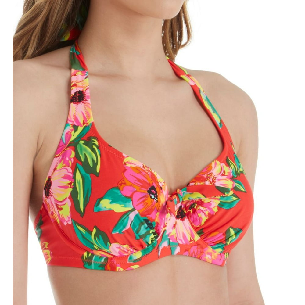 Pour Moi Women's Pour Moi 86002 Heatwave Halter Underwire Bikini Swim