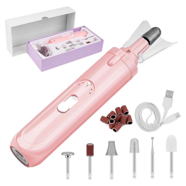 Kit de taladro de uñas eléctrico Pluma de manicura portátil Pluma de pulido de uñas TFixol Pluma de taladro de uñas