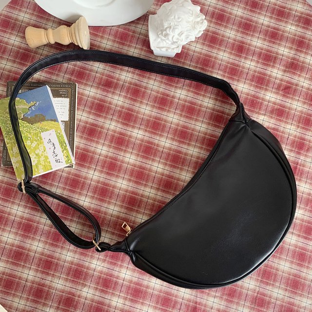 Crossbody Bag Crescent Messenger Bags Casual estilo japonés para vacaciones de fin de semana Ndcxsfigh Para Estrenar