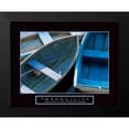 thumbnail image 2 of Unknown 18x15 Black Modern Framed Museum Art Print Titled - Tranquility - Boats, 2 of 5