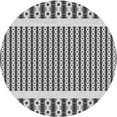 thumbnail image 1 of Ahgly Company Tapis Rond Lavable en Machine Intérieur Transitionnel Gris Argent Platine, 8 Pieds Rond, 1 of 7