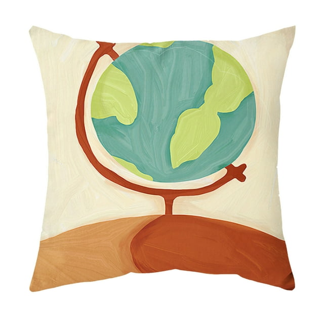 Ohufall Removable Sunflower Combination Decorative Pillow - Scandinavian Style, Suitable for Sofa, Bed Backrest & Napping, Versatile Throw Pillow for Home