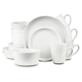 thumbnail image 1 of Stone Lain Albie Stoneware 16 Piece Dinnerware Set, Service for 4, White Speckle, 1 of 10
