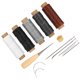 thumbnail image 3 of Kit de herramientas para artesanía de cuero, Kit de herramientas para artesanía de cuero, rosca de cera, ranuradora para silla de montar, rendimiento de alta gama, 3 of 12