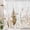 Beige, variant on Rustic Boho Shower Curtain Farmhouse Floral, Colorful Watercolor Flower Botanical Shower Curtain Set, Cute Minimalist Aesthetic Wildflower Blue Cream Tan Grey Bath Curtain with Hooks, 72"×72"