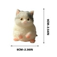 thumbnail image 3 of Cute Kitty Soft Toys Stress Relief Sensory Christmas Gifts for Kitty Lovers, Super Soft Plush Cat Stress Ball Anxiety Relief Party Favors Home Decor, 3 of 8