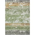thumbnail image 2 of Addison Rugs Chantille Indoor/Outdoor Transitional Stripes Aloe Machine Washable Rectangle Rug, 8' x 10', 2 of 8