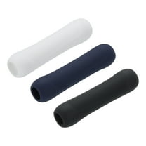 3pcs Pen Grip Silicone Case Silicone Ergonomic Design Sleeve Holder for Stylus Pens, White Black Blue