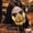 Gold, variant on Mechanical Style Cosplay Mask Halloween Scary Teeth Design Plastic Gold One Size 1 Count