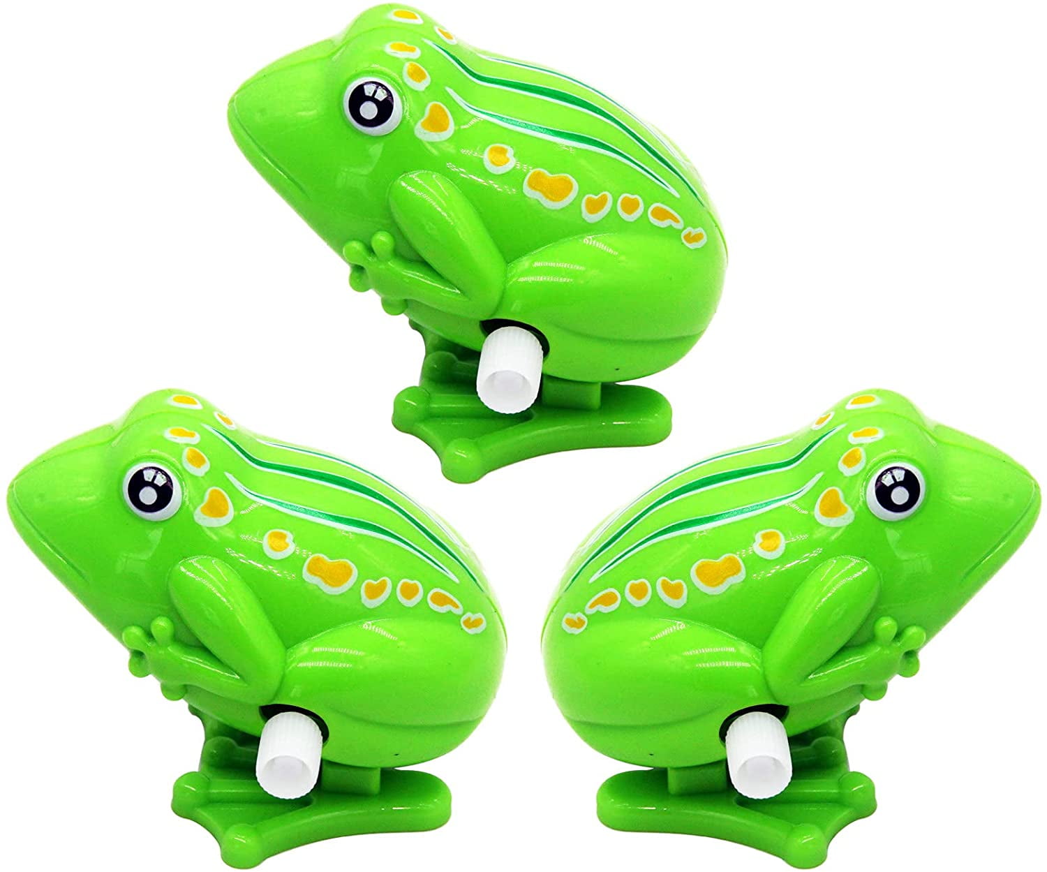 Wind Up Toys Kids Toys Cute Jumping Frog Classic Clockwork Spring for