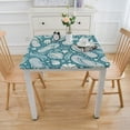 thumbnail image 3 of BANET Table Cloth Beach Theme Design Starfishes Image Protection Table and, 3 of 7