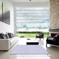 thumbnail image 6 of Ahgly Company Indoor Rectangle Patterned Lavender Blue Area Rugs, 4' x 6', 6 of 6
