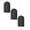 A, variant on Breathable Garment Bag for Hanging Clothes 43”, Dust Proof Suit Cover with Clear Window, Waterproof Foldable Closet Organizer for Coats Gowns Jackets, Black for Home Travel