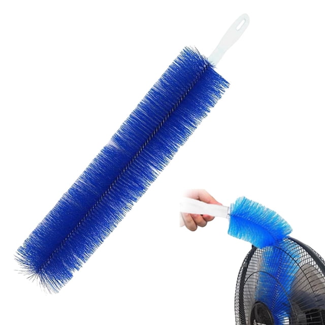 Cqxid Cleaning Brush Under $5 Fan Dusting Brush Non Disassembly Fan Cleaning Brush Bendable Multi Purpose Brush Microfiber Duster For Sewer Screen Window Various Small Clean Easily
