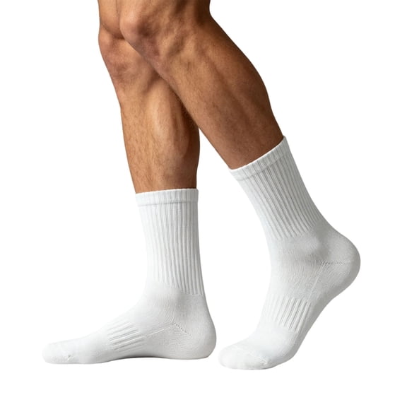 CAIVO Socks For Men Seasonal Solid Color Athletic Socks For And Casual Comfort Breathable Daily Wear Casual Everyday Wear