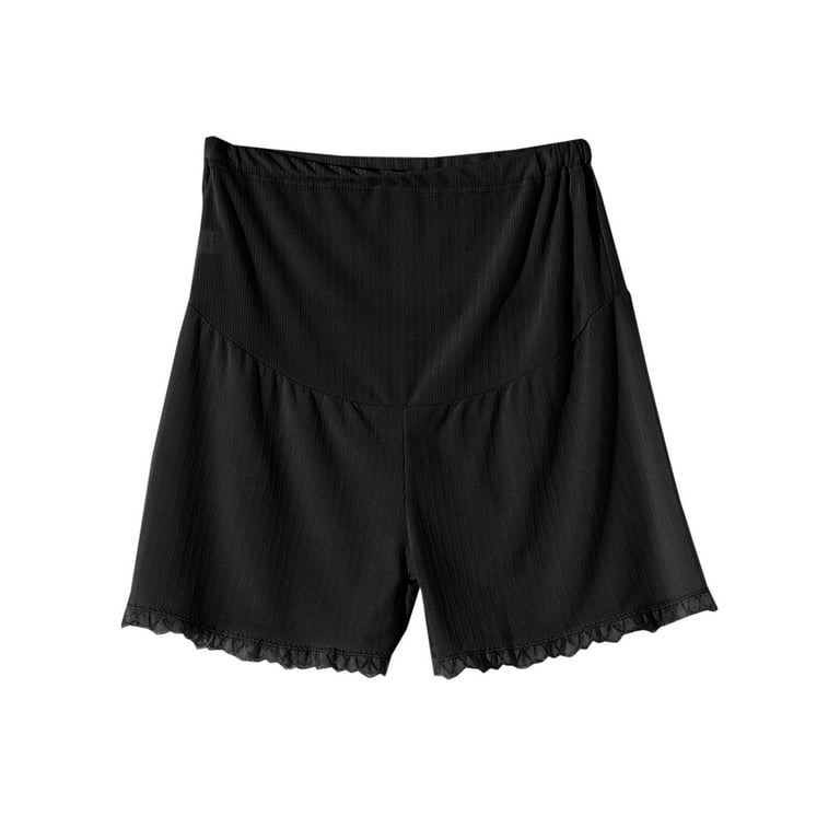 maternity shorts for under dress SHTXOZHI Women's Maternity Stretch Shorts Over The Belly Pregnancy Lounge  Shorts Under Dress Shorts