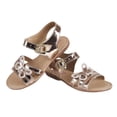 thumbnail image 3 of Sandalia Plataforma Niña Casual oro rosado Detalle Mariposa Castalia Casual, 3 of 3
