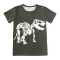 thumbnail image 4 of Boys Dinosaur Print T Shirt And Shorts Sets Outfits Casual Wear And Sports Size 4T, 4 of 5