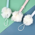 thumbnail image 6 of Fareti Dual-Sided Exfoliating Shower Brush, Soft Bristles Loofah for Back Cleaning, Long Handle Back Scrubber for Deep Cleansing, Bath Sponge for Men Women, 6 of 7