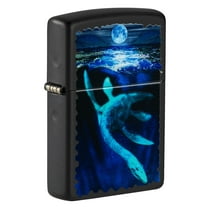 Zippo Black Light Loch Ness Design Pocket Lighter