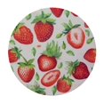 thumbnail image 4 of HAOXIT Round Tablecloth Water Resistant Spillproof Polyester Table Cover for Kitchen Dining Tabletop Decoration, 4 of 8
