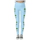 thumbnail image 4 of MKLEKYY Conjunto deportivo para mujer Leggings para entrenamiento, leggings con estampado navideño, pantalones de bloques de color, leggings elásticos suaves 3761, 4 of 4