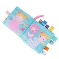 thumbnail image 3 of Fabric Book 1pc Baby 3D Cloth Book Soft Fabric Book Early Educational Preschool Learning Book Enlightenment Learning Book Toy (Mermaid Story), 3 of 8