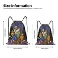 thumbnail image 2 of Zufioo Scooby-Doo Sac de Sport Imprimé Sac de Gym à Ficelles Lavable en Machine Sac à Dos à Ficelles pour Hommes Femmes-Moyen, 2 of 6