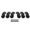 thumbnail image 3 of Guitar Locking Tuners, Black String Tuning Key  For Electric Or Acoustic Guitars 3Pcs Right And 3Pcs Left Tuner, 3 of 8