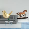 thumbnail image 2 of Figura de pájaros,Figura de pájaro dorado,decoración del hogar,estatua de animal,Figura de caballo,Escultura de caballo en miniatura coleccionable,Estatua de animal de adorno de caballo de, 2 of 8
