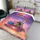 thumbnail image 3 of DreamWorks: Hogar Conjunto de sábanas temático, trío de piezas, cómodo y amigable con la piel, diseño único, regalo de decoración para el hogar para familiares, amigos y fans,135cm *200cm, 3 of 6