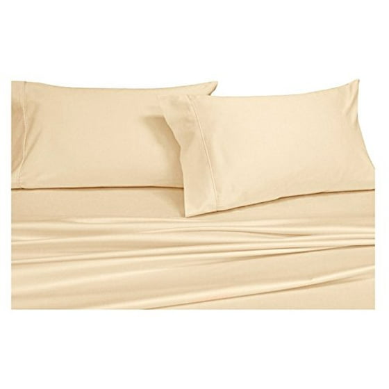 Royal Hotel S Solid Ivory 600 Thread Count Super Deep 4pc California Royal Hotel S Solid Ivory 600 Thread Count Super Deep 4pc California King Bed Sheet Set 100 Percent Cotton Sateen Extra Pocket Com