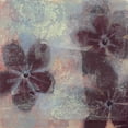 thumbnail image 2 of Wyatt Jr., Norman 26x26 Black Ornate Wood Framed with Double Matting Museum Art Print Titled - Mauve Resonance II, 2 of 4