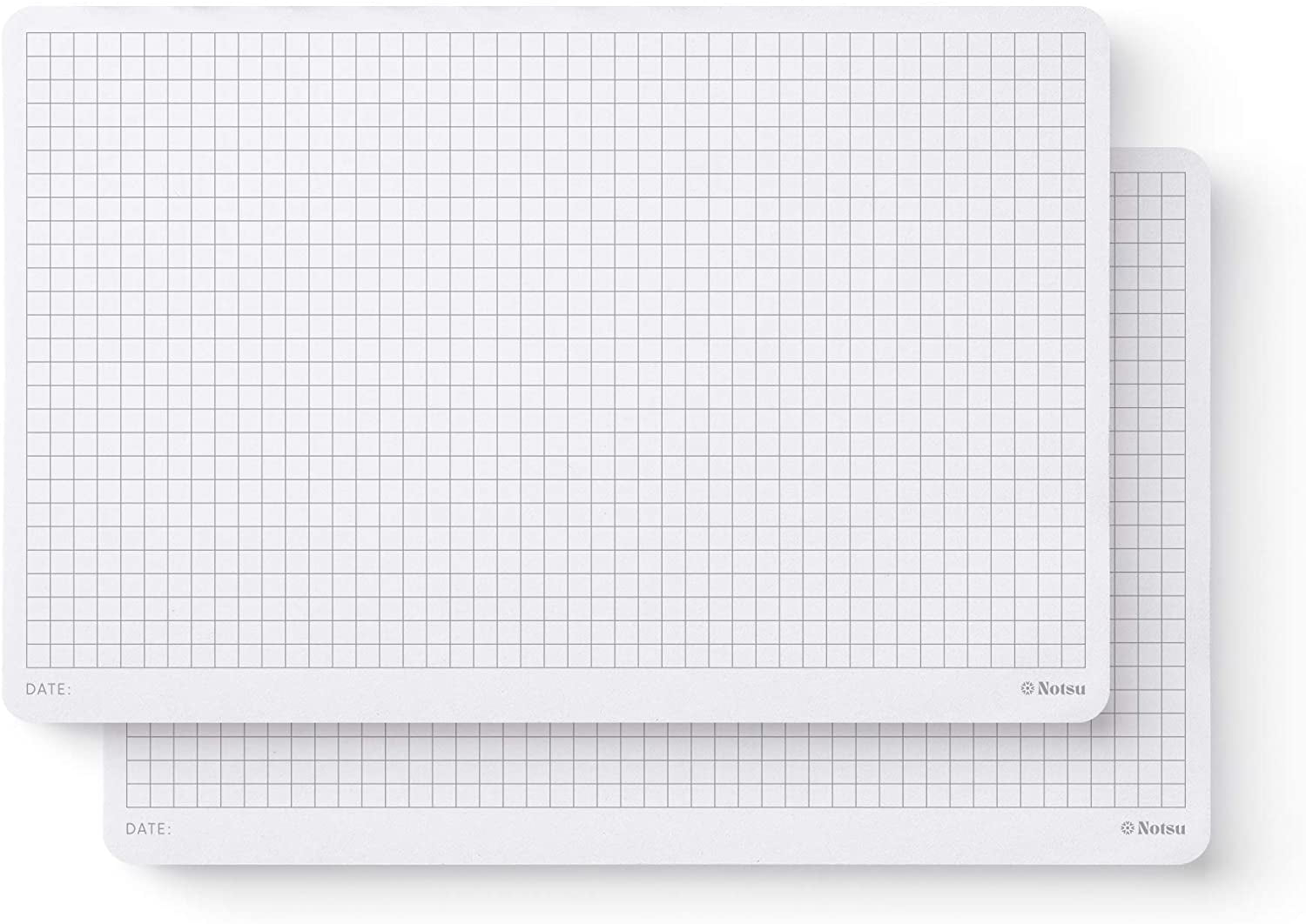 Notsu Graph Paper Notepads Planning Pads 5.5x8.5 50 Sheets (Pack of 2)