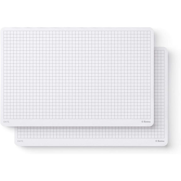Notsu Graph Paper Notepads | Planning Pads 5.5x8.5 50 Sheets (Pack of 2)