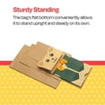 thumbnail image 3 of School Smart Flat Bottom Paper Bag, 4-1/2 X 2-1/2 X 8-1/2 In, Brown, Pack Of 100, 3 of 8