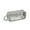Gray, variant on Hvmvliv Mesh Pencil Case Pen Bag Clear Case, Marker Pouch Multifunction Organizer Box Transparent Makeup Bag, PVC Material, 21x9x7cm