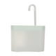 thumbnail image 2 of Fuente de agua para gatos de 1,5 l, dispensador automático de fuente de agua para mascotas de bajo ruido para gatos, perros, enchufe estadounidense, cuerpo transparente de 110-120 V con tapa azul gris, 2 of 5