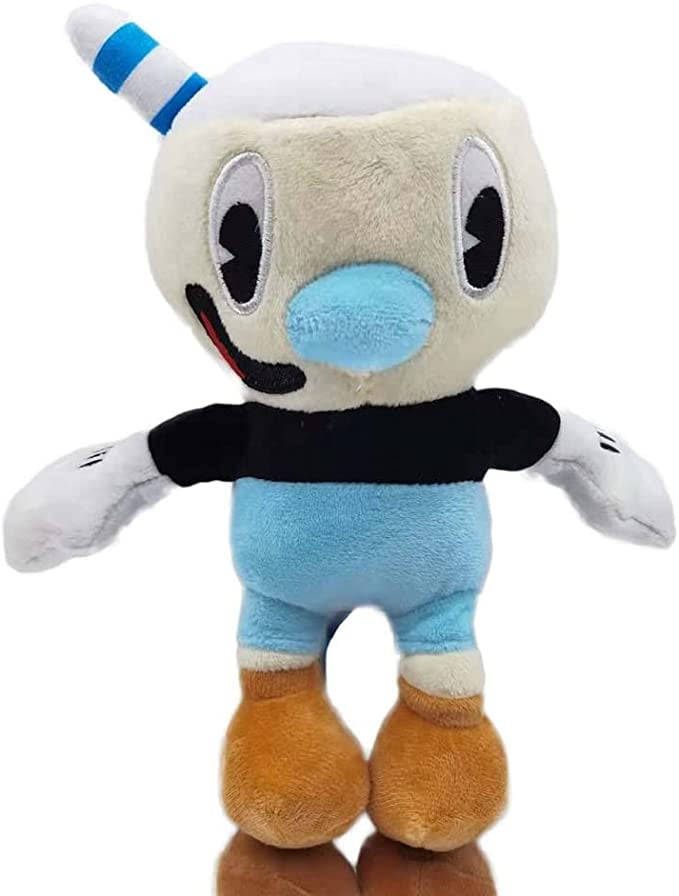 Cuphead Plush Mugman Game Doll Toys, Adventure Mecup and Brocup Soft ...