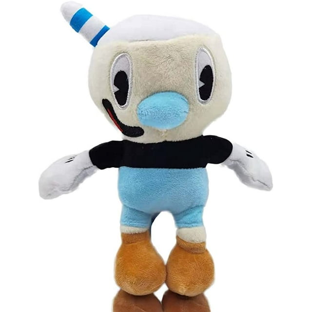Cuphead Plush Mugman Game Doll Toys, Adventure Mecup and Brocup Soft ...