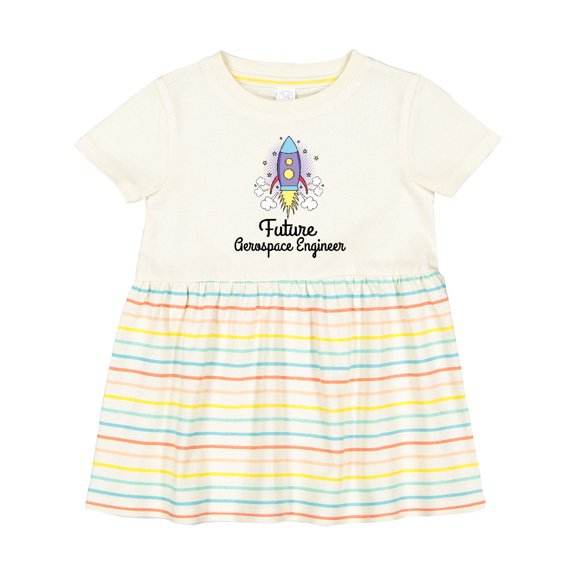 Inktastic Future Aerospace Engineer Rocket Girls Baby Dress