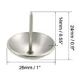 thumbnail image 3 of Uxcell 25mm/1" Head Dia Thumb Push Pins Upholstery Nails Tacks 50 Pack, 3 of 5