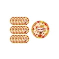 thumbnail image 2 of Fmbmuo Fall Maple Leaf Turkey Themed Disposable Paper Plates 16 Pack 9 Inch Thanksgiving Party Supplies, 2 of 5