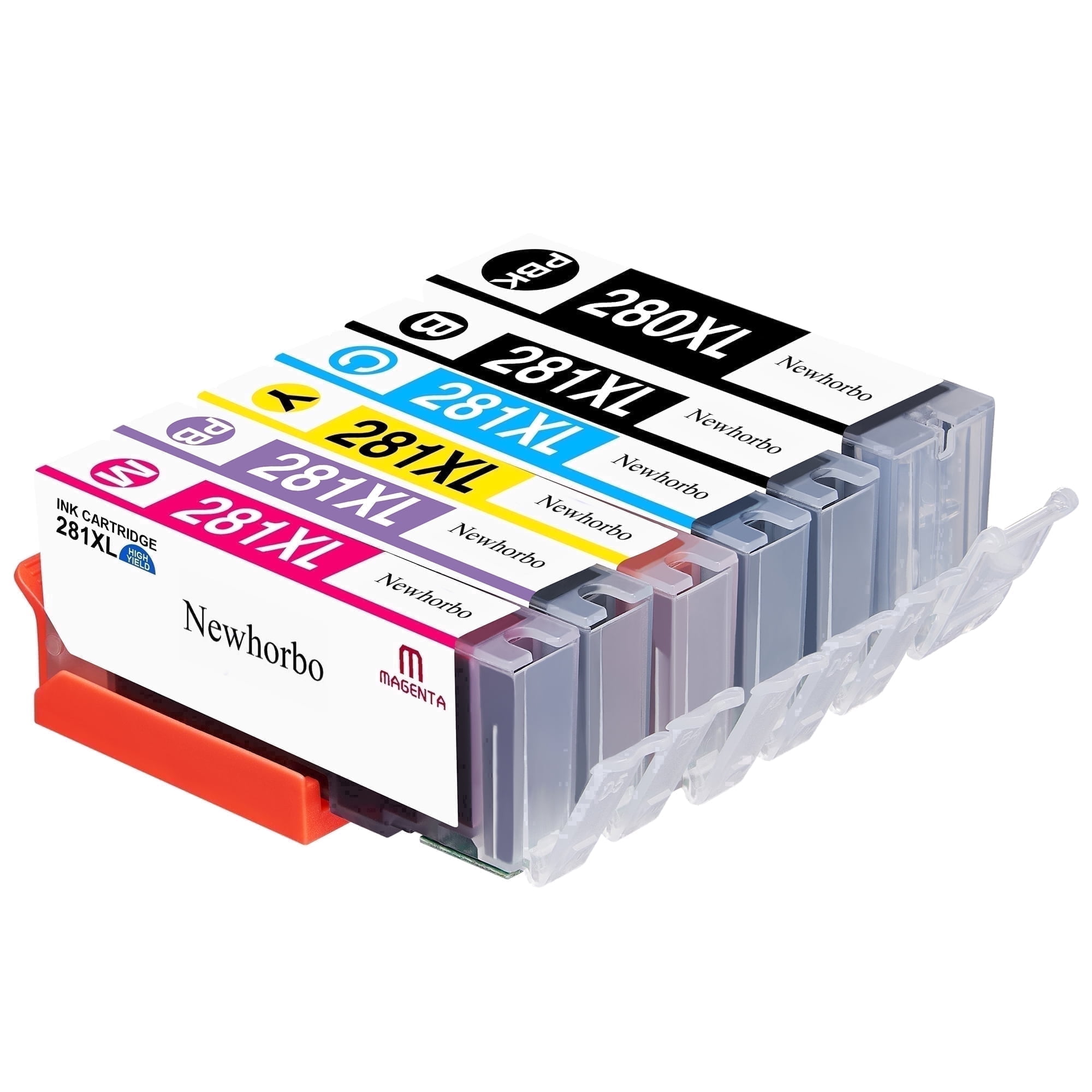 Canon PGI-280 CLI-281 XL Ink Cartridges for Pixma Printers (5 Pack